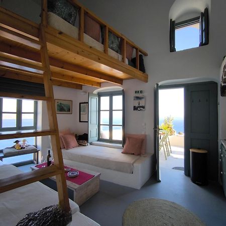 Apartmán Elias Cave House 270O Caldera View Oia Exteriér fotografie