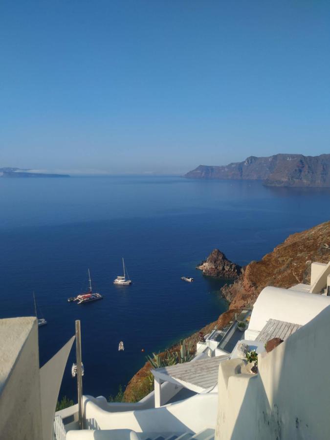 Apartmán Elias Cave House 270O Caldera View Oia Exteriér fotografie