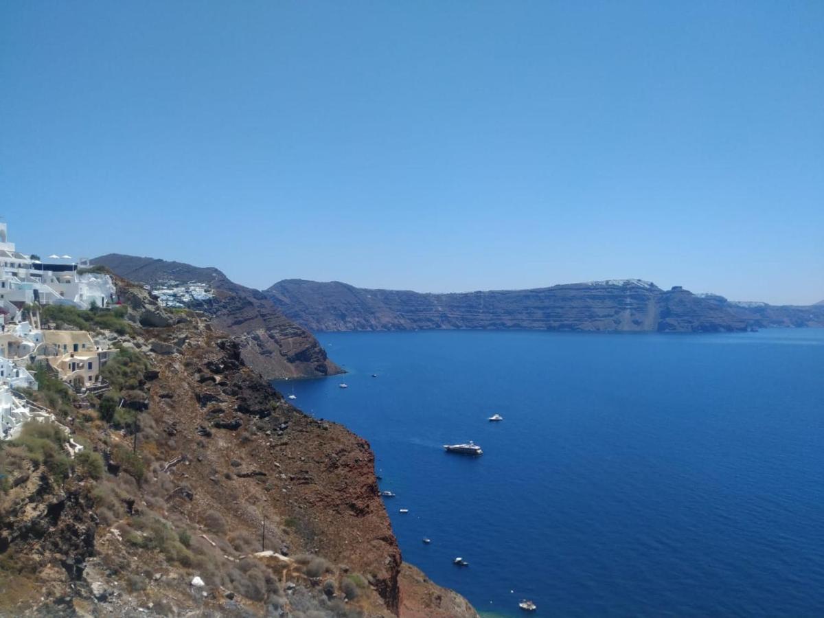 Apartmán Elias Cave House 270O Caldera View Oia Exteriér fotografie