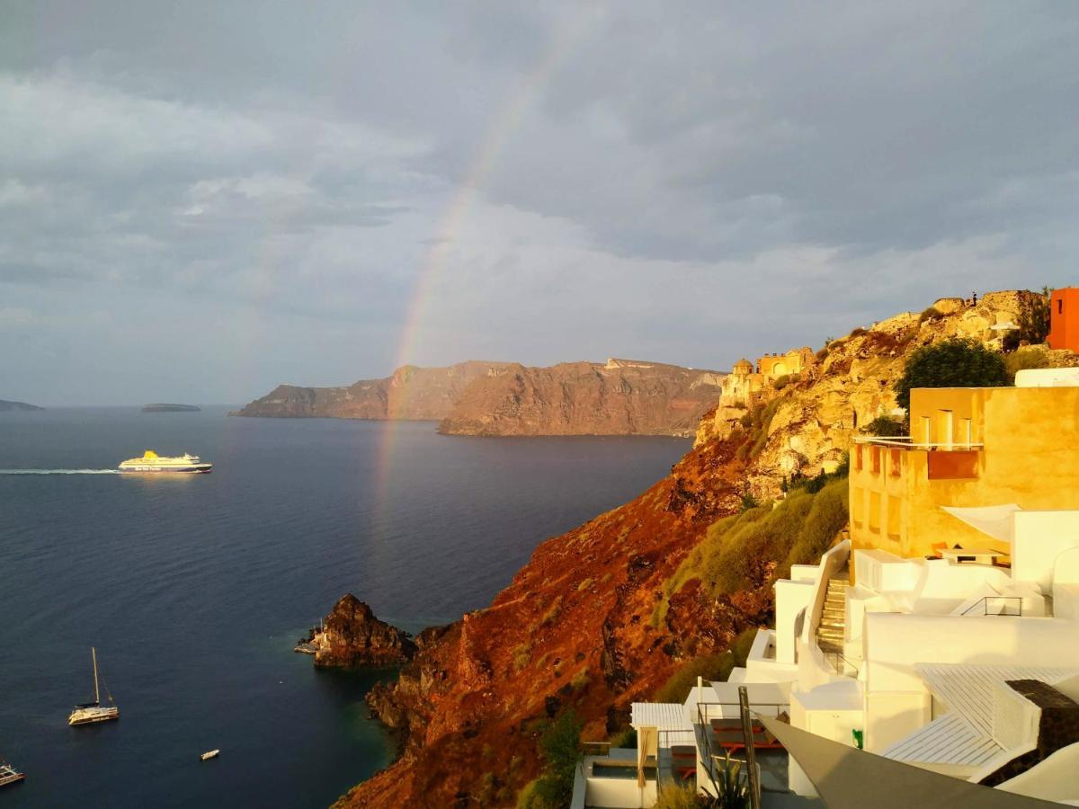 Apartmán Elias Cave House 270O Caldera View Oia Exteriér fotografie