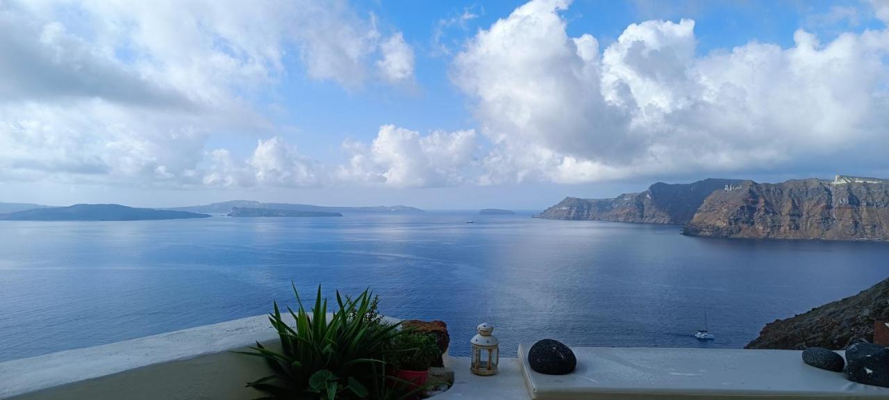 Apartmán Elias Cave House 270O Caldera View Oia Exteriér fotografie