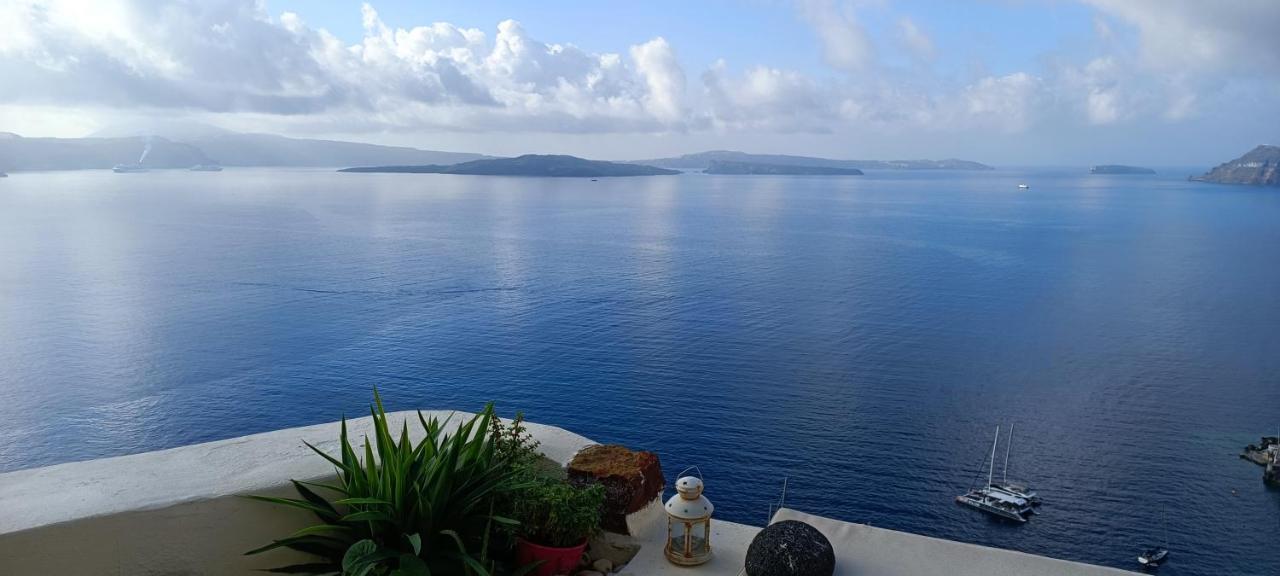 Apartmán Elias Cave House 270O Caldera View Oia Exteriér fotografie