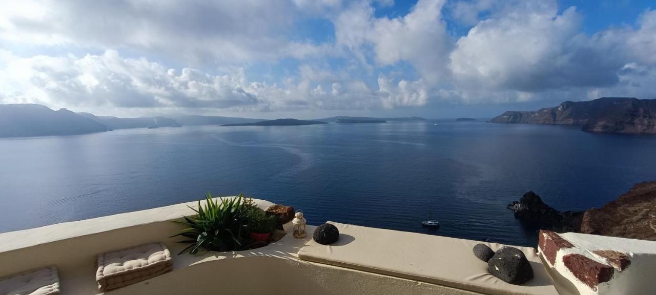 Apartmán Elias Cave House 270O Caldera View Oia Exteriér fotografie