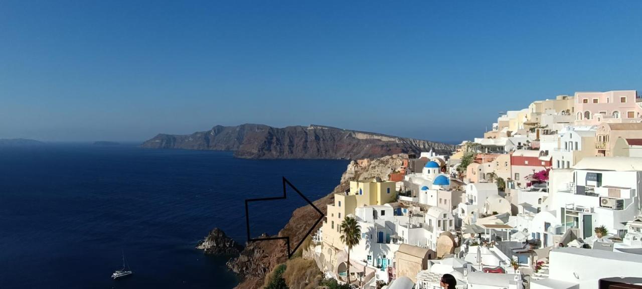 Apartmán Elias Cave House 270O Caldera View Oia Exteriér fotografie
