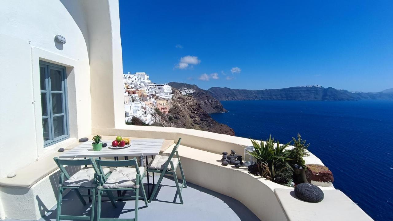 Apartmán Elias Cave House 270O Caldera View Oia Exteriér fotografie