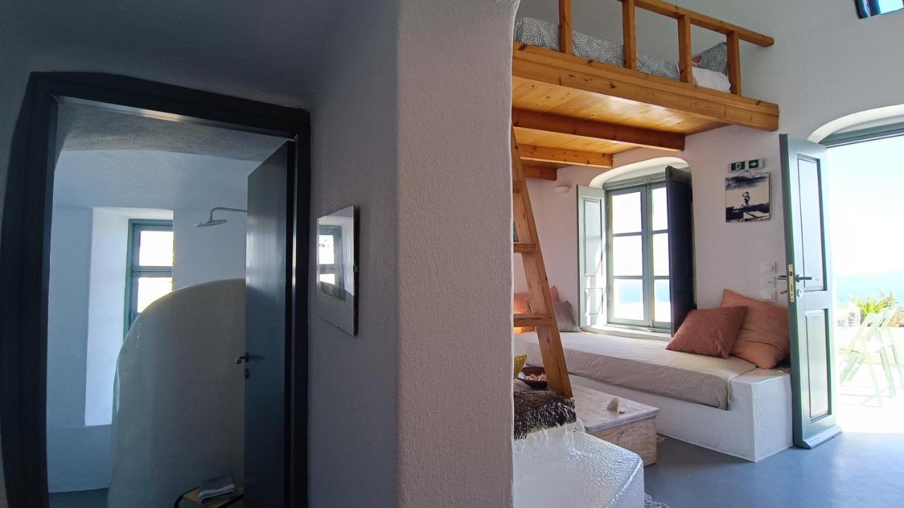 Apartmán Elias Cave House 270O Caldera View Oia Exteriér fotografie