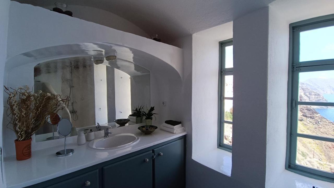 Apartmán Elias Cave House 270O Caldera View Oia Exteriér fotografie