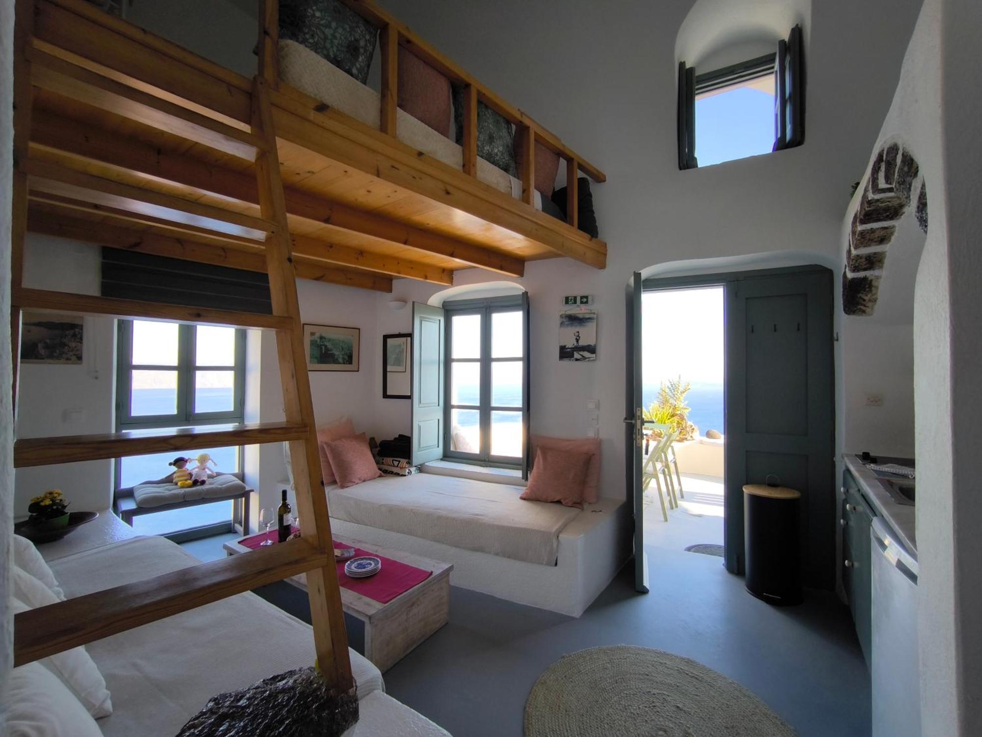 Apartmán Elias Cave House 270O Caldera View Oia Exteriér fotografie