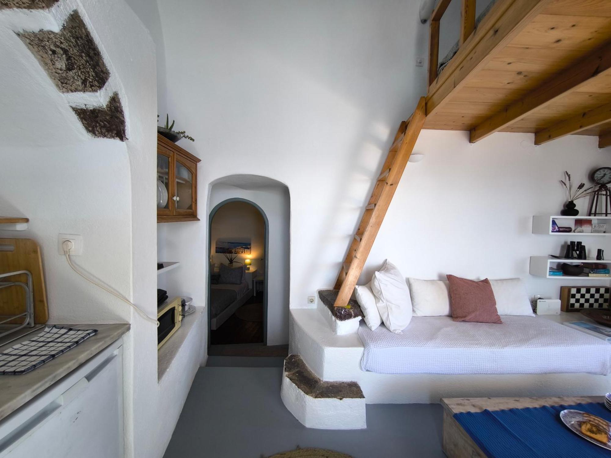 Apartmán Elias Cave House 270O Caldera View Oia Exteriér fotografie